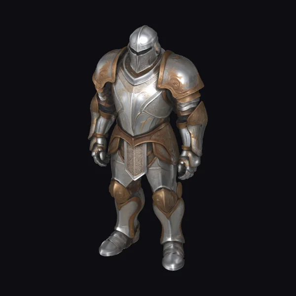 Silver and Gold Armor
