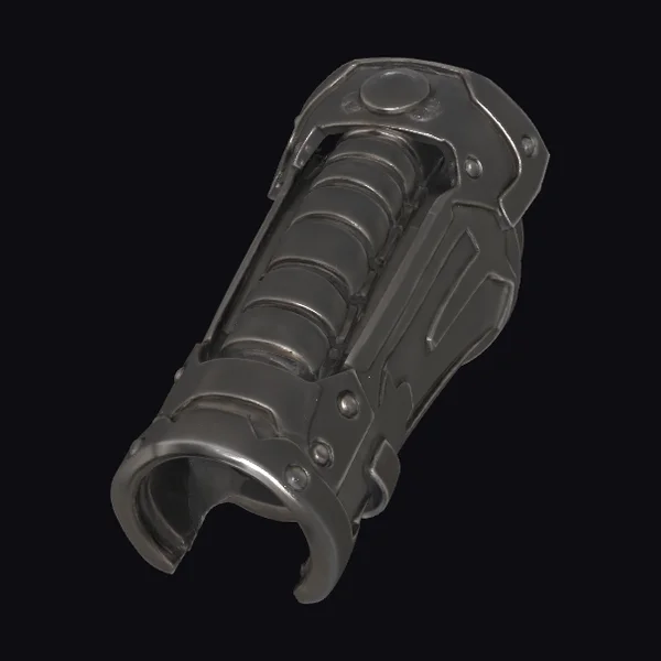 Futuristic Metal Gauntlet