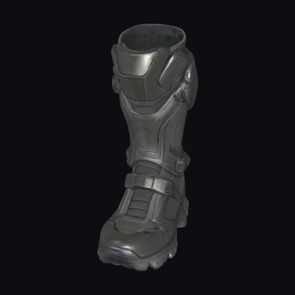 Futuristic Battle Boot