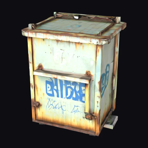 Rusty Large Dumpster