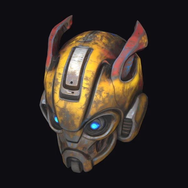 Rusty Robotic Head