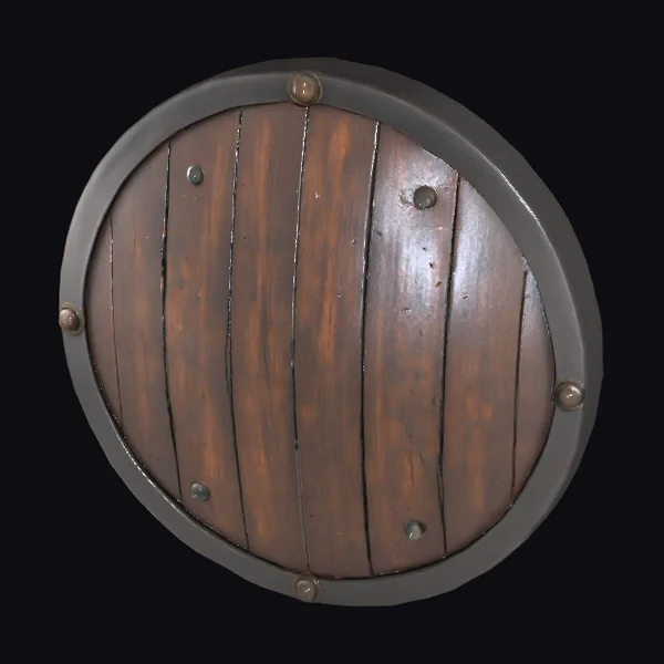 Wooden Round Shield
