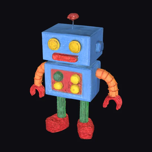 Colorful Toy Robot