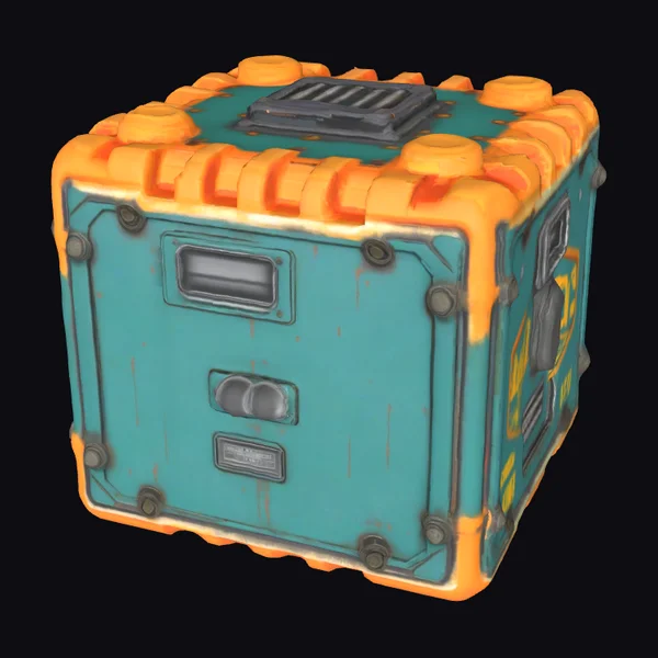 Retro Sci-Fi Ammo Box