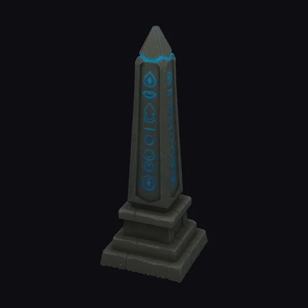 Glowing Ancient Obelisk
