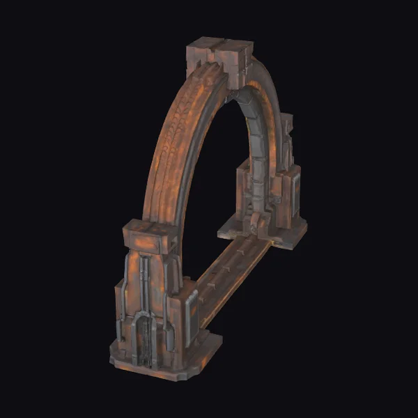 Rustic Stone Archway