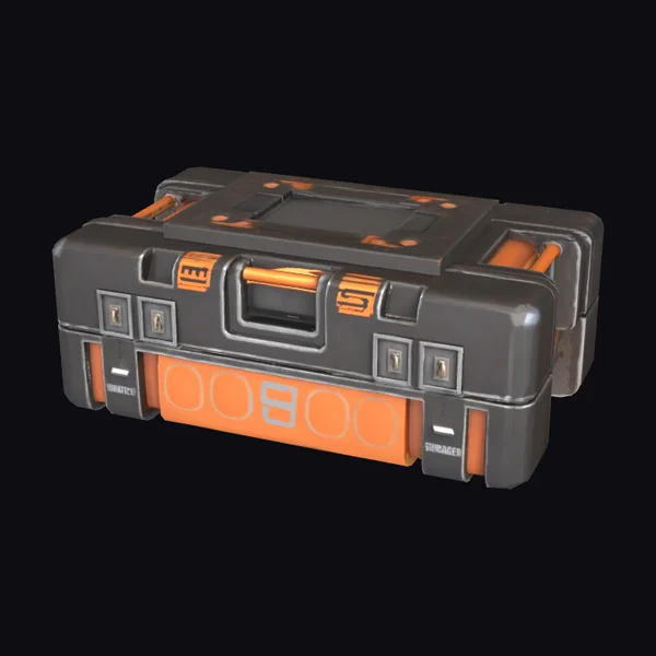 Futuristic Storage Case