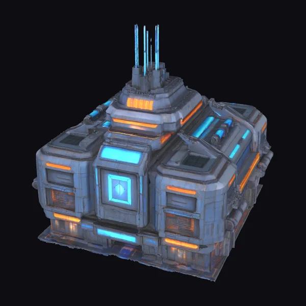 Futuristic Control Center