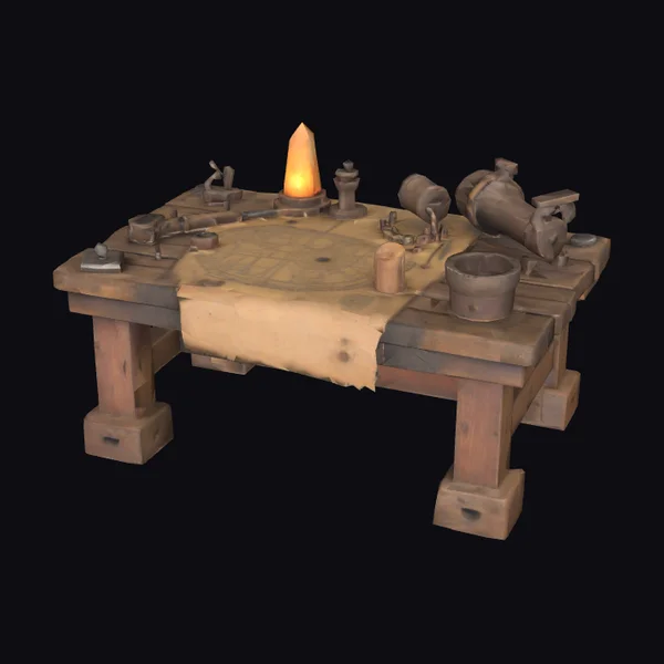 Primitive Magitek Workshop Table