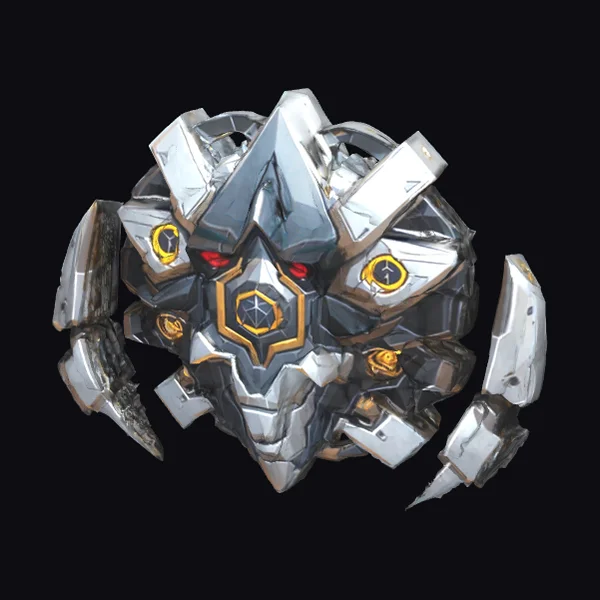 Cyborg Emblem Head