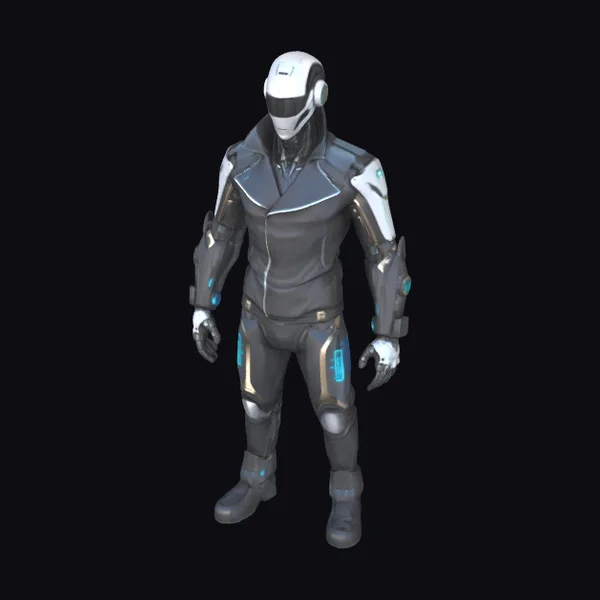 Cyberpunk Robot Suit