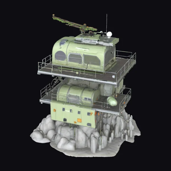 Military Cliffside Recon Encampment