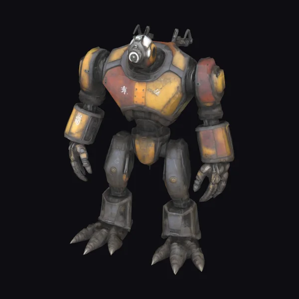 Rusty Robot Warrior