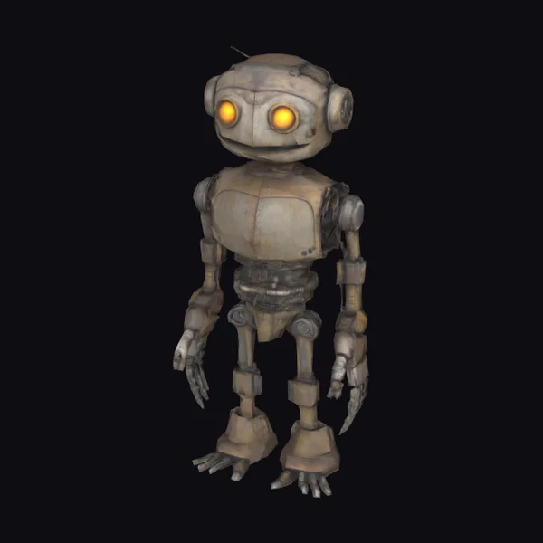 Rusty Servant Robot