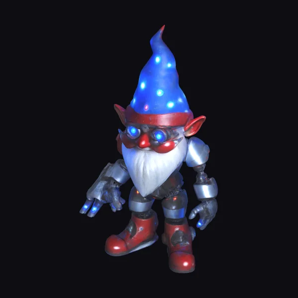 Cyborg Christmas Gnome