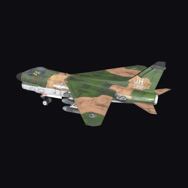 Military Jet Fighter Display