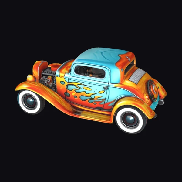 Flaming Hotrod Blaze