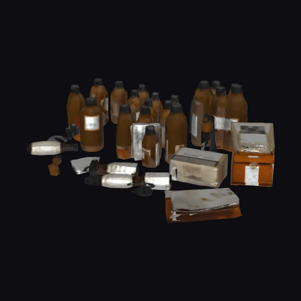 Discarded Medical Supplies