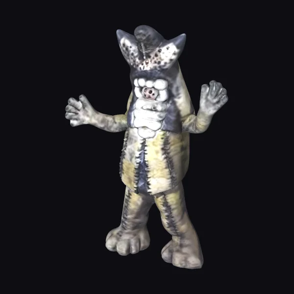 Furry Monster Creature