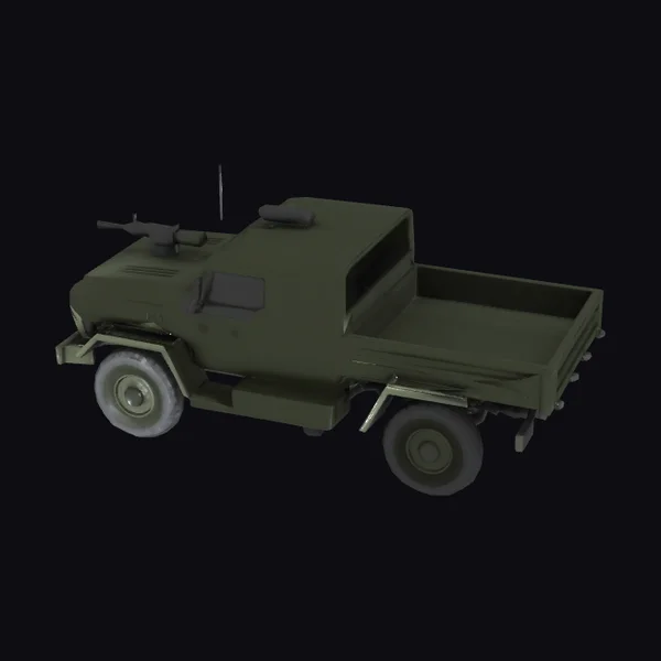 Olive Green Military Truck