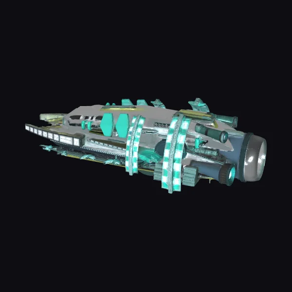 Futuristic Starship Voyager