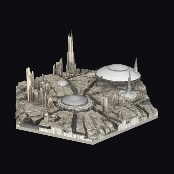 Futuristic City Landscape