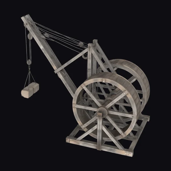 Medieval Crane Construction