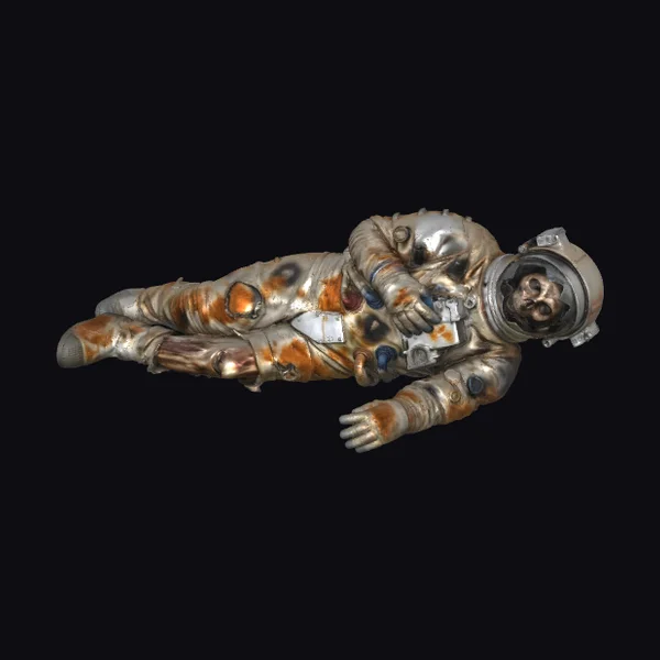 Damaged Space Suit Astronaut