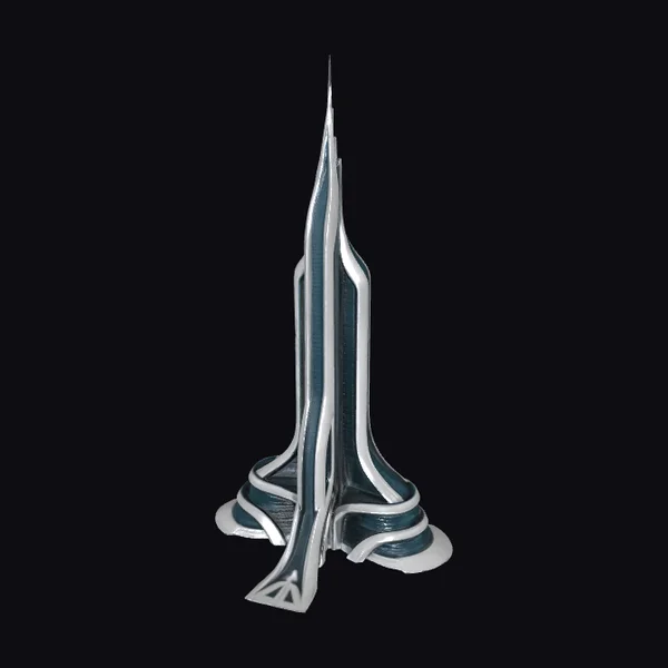 Futuristic Skyscraper Spire