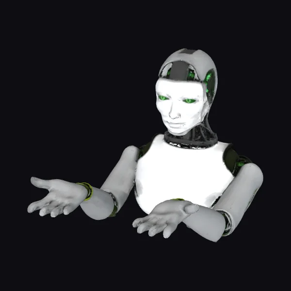 Cyborg Humanoid Figure