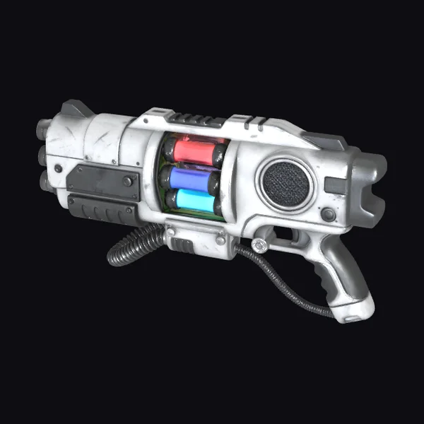 Futuristic Energy Blaster Gun