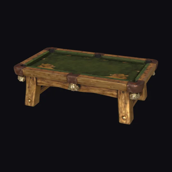 Rustic Billiard Table