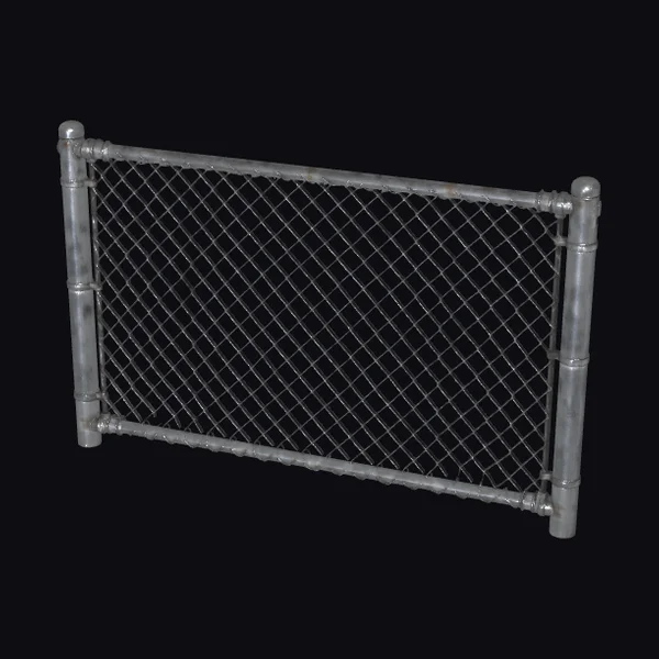 Chain Link Fence Section