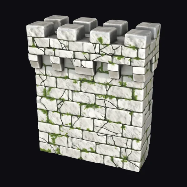 Weathered Castle Wall Fragment