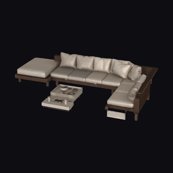 Outdoor Sectional Sofa Set