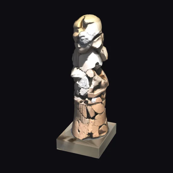 Ancient Stone Figure Fragment