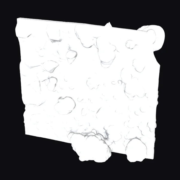 Large Cloud Wall Structure