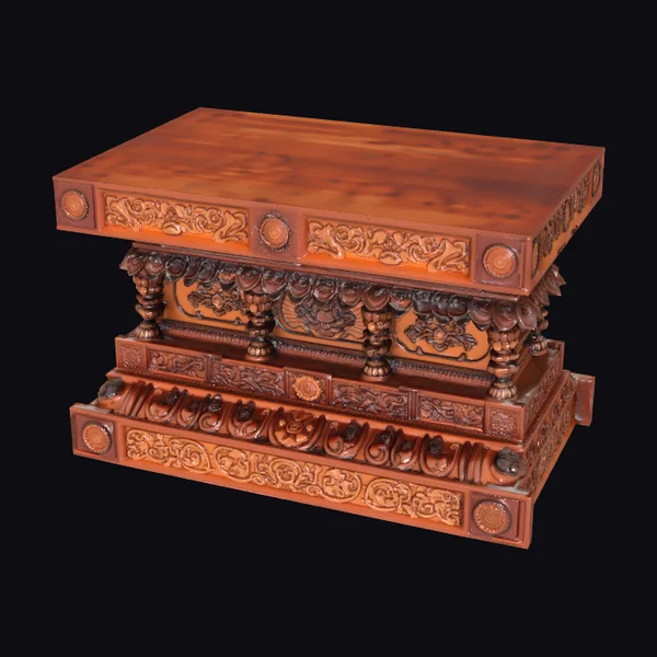 Intricate Wooden Altar