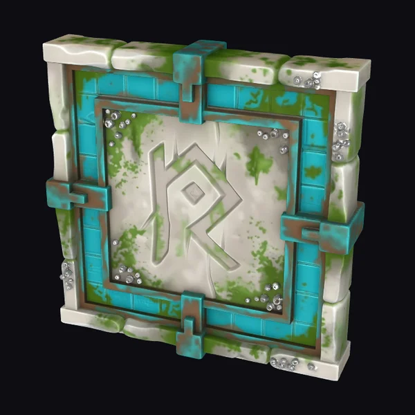 Ancient Underwater Temple Gate