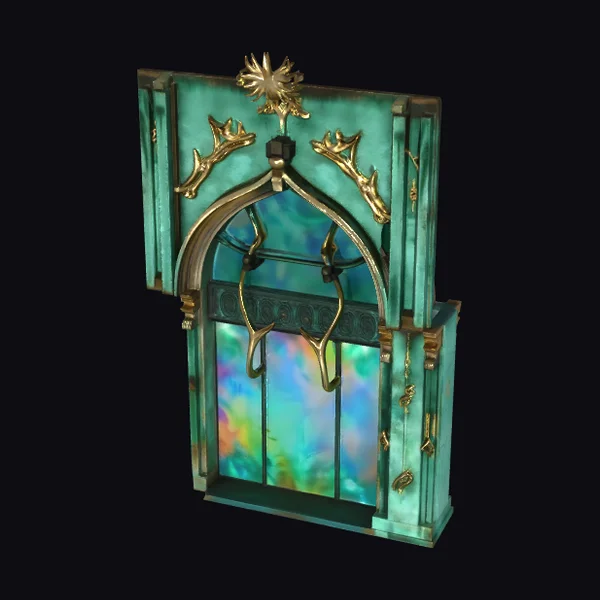 Mystical Teal Archway