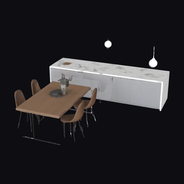 Modern Dining Room Setup