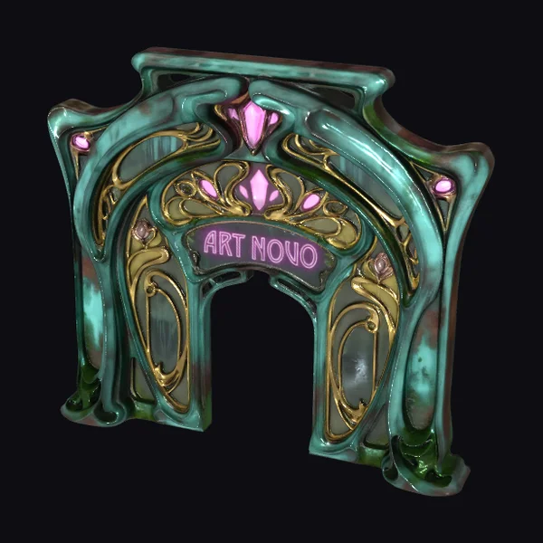 Art Nouveau Gateway