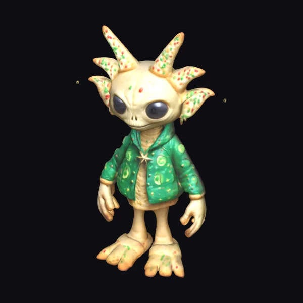 Alien with Cookie Jacket