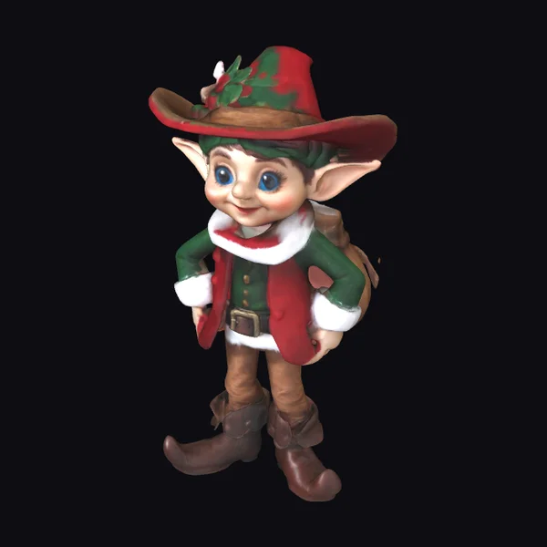 Wild West Christmas Elf