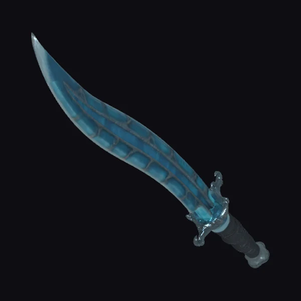 Bioluminescent Abyssal Katana