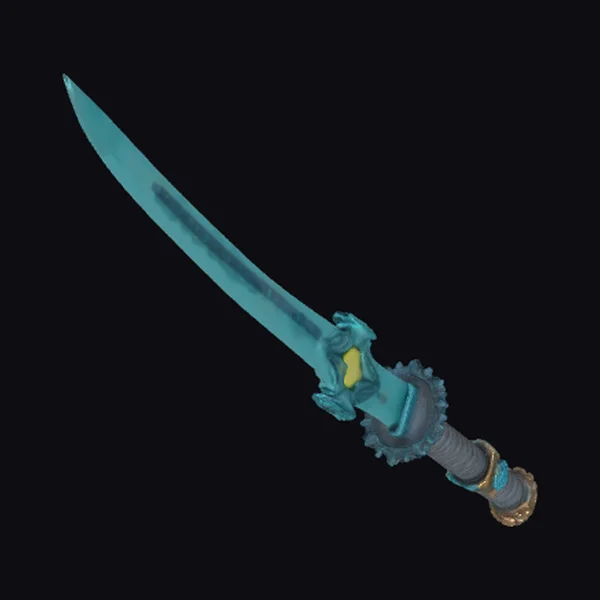 Bioluminescent Abyssal Katana
