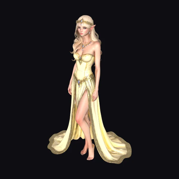 Elegant Elf Maiden