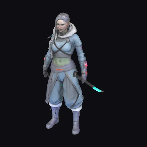 Arctic Huntress Warrior