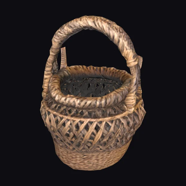 Woven Wicker Basket
