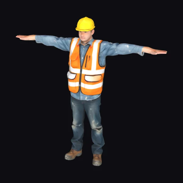 Construction Worker Stance